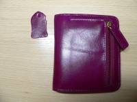 Women Genuine Leather Wallet Card Holder Portable Purse