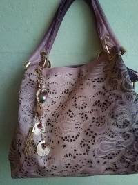 Women Vintage Hollow Out Pendant Shoulder Bags Elegant Retro Handbag