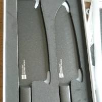 HUOHOU 2PCS / Set Cool Black Non-Stick Cutter Stainless Steel Cutter Set From xiaomi youpin