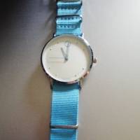 KEZZI 1524 Classic Women Men Quartz Watch Simple Nylon Strap Student Wristwatch