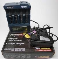 Opus BT-C3100 V2.2 4Slots LCD Display Smart Intelligent Universal Battery Charger