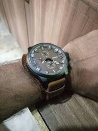 CURREN 8225 Fashion Men Quartz Wristwatch Creative Leather Strap Sports Watch