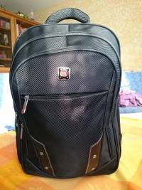 Men Women Polyester Business Big Capacity Computer Shoulders Bag Backpack