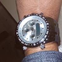 STRYVE S8002 Dual Display Digital Watch Luminous Chronograph Stopwatch Calendar Alarm Outdoor Watch