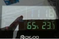 Digoo DG-C3 Wireless Color Backlit USB Hygrometer Thermometer Weather Forecast Station Alarm Clock