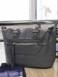 Women Genuine Leather Stylish Zipper Handbag Shoulder Bags Crossbody Bags