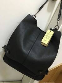 Ekphero Multifunction PU Leather Women Handbags Vintage Shoulder Bags Travel Backpack