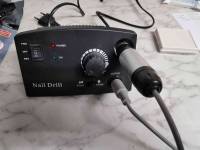 220V 30000RPM Professional Electric Nail Drill File Bits Machine Manicure Kit Black