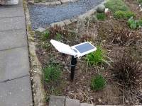 Digoo DG-SST-1 Garden LED Landscape Light Solar Panel Wireless PIR Sensor Waterproof Street Lamp