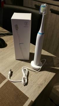 Soocas X1 Clean Sonic Electric Toothbrush 3 Brush Modes White Wireless USB Charging 
