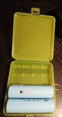 Hard Portable Plastic Storage Box Case Holder For 4 x 18650 Battery