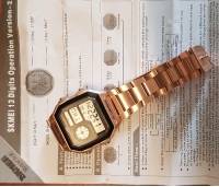 SKMEI 1335 Digital Watch Men Chronograph Alarm Watch Fashion Style Stainless Steel Sport Watch
