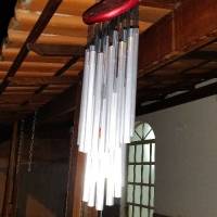 Home 27 Silver Tubes Wind Chimes Church Bells Hanging Decorations