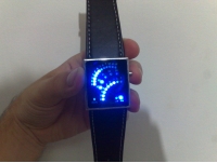 Blue 29 LED Digital Date Sport Wrist Watch Unisex
