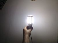 E27 8.3W Warm White 166 LED Corn Bulb Lamp Light 220V