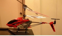 Genuine Syma S107 3CH Mini Metal RC Helicopter With Gyroscope Blue