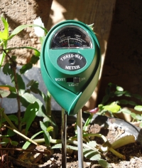 3 in1 Garden Plant Flowers Soil PH Tester Moisture Light Meter Testing Tools