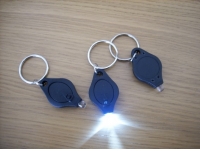 Mini LED Flashlight holder keyring Keychain Torch New