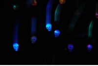 Colorful Bones String Lights Halloween Skull Heads Lamp