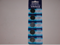 100 CR2032 LITHIUM BUTTON CELL COIN BATTERIES FOR SONY