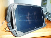 7 Inch Tablet Speaker Case PU Leather Cover Bag Speaker Sounder
