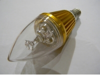E14 3W Warm White 270-300LM LED Candle Light Bulb Lamp 110-240V