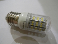 E27 3W Warm White 60 SMD 3528 LED Corn Bulb Light 220V