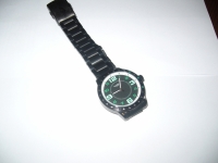 EYKI Mens Wolfram Steel Colorful Scale Design Wrist Watch