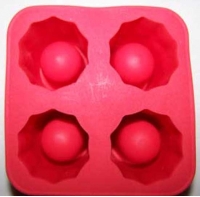 Party Shooters Ice Cube Shot Glass Freeze Mold Maker Rubber