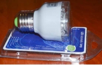 E27 3W Pure White 138LM 23-LED Voice Control Lamp Bulbs 220V