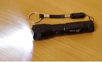 2 in1 Waterproof 7 LED Flashlight and 0.5mW Laser Pointer Pen