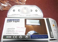 4 LED 0.24W 24LM White Auto Lock Keyhole Sensor Light 1.5V