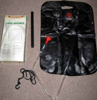5 Gallon Foldable Solar Heating Shower Bag Portable Camping Hiking Garden Bath Water Bag
