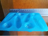 Silicone Titanic Shaped Ice Cube Trays Carving Mold Cookie Mold Multifunction Bar Tool