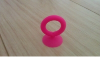 Finger Ring Shape Soft Silicone Stand For iPhone Random Shipment