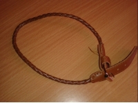 Unisex Adjustable Multilayer Woven Leather Belt Pattern Bracelet