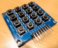 4x4 Matrix Keypad MCU SCM Accessory Peripheral Board
