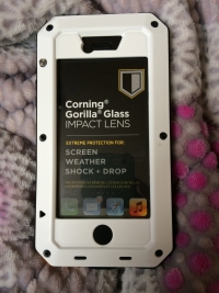 Aluminum Metal Waterproof Shockproof Dustproof Case For iPhone 5 5S