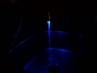 Temperature Sensor 3 Color RGB Glow Water LED Faucet Tap Shower