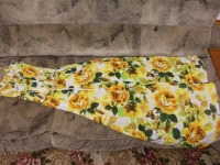Bohemian Style Long Dress Printing Flowers Strap Jumpersuit 