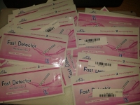 5pcs Hight Sensitivity Early Pregnancy Tests Paper Strips Detector