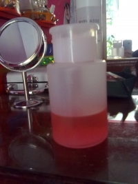 2pcs Nail Liquid Polish Pump Dispenser Cleaner Bottle
