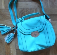 Tassel Bucket Bag Candy Color Handbag Women Messenger Crossbody Bag 