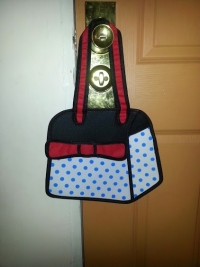 Fashion Sweet Girls 3D Bowtie Cartoon Bag Comic Small Tote Handbag