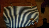 Zanzea Lady Vertical Stripe Tassel Linen Shoulder Handbag