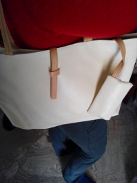 Women Commuter Belt Buckle Big Handbag Wild Colorful Shoulder Bag