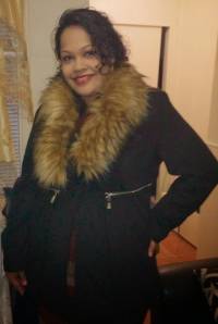 Women Fur Collar Coat Wool Thicken Winter Jacket Coat