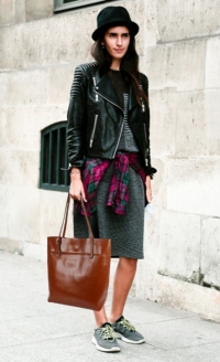Women Big Tote Vintage Brown Oil Waxing Genuine Leather Handbags