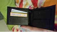 Business Men Leather Brief Wallet Credit Card Holder 