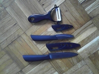 3pcs Black Blade Gift Set Ceramic Knife Sets Kitchen Knife